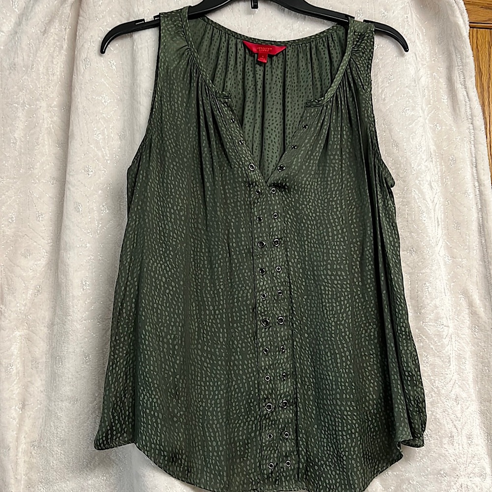 Dark green blouse